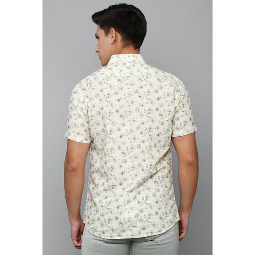 LOUIS PHILIPPE Men Printed Casual White Shirt - Buy LOUIS PHILIPPE Men  Printed Casual White Shirt Online at Best Prices in India
