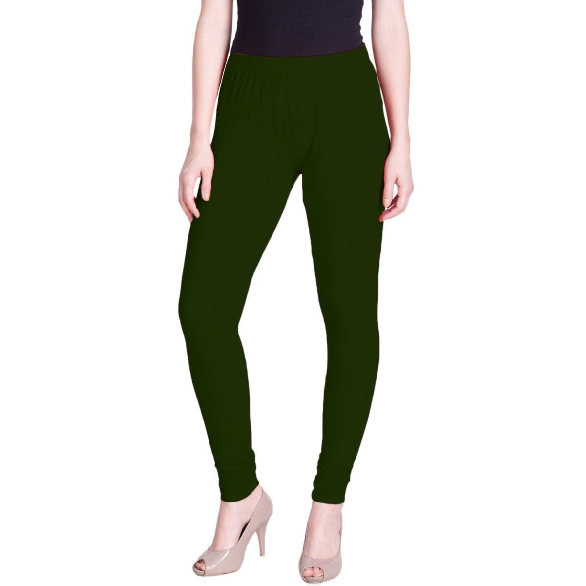 ACTIVE BREEZE seamless leggings Bottle Green