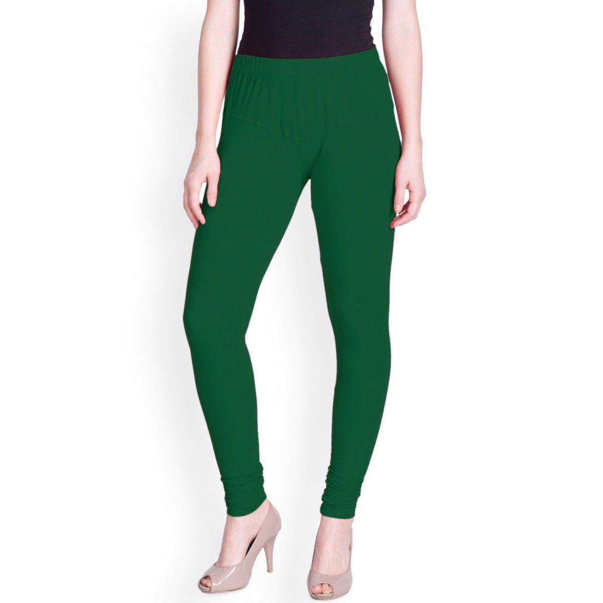 Buy Green Leggings for Women by Indian Dor Online | Ajio.com-mncb.edu.vn