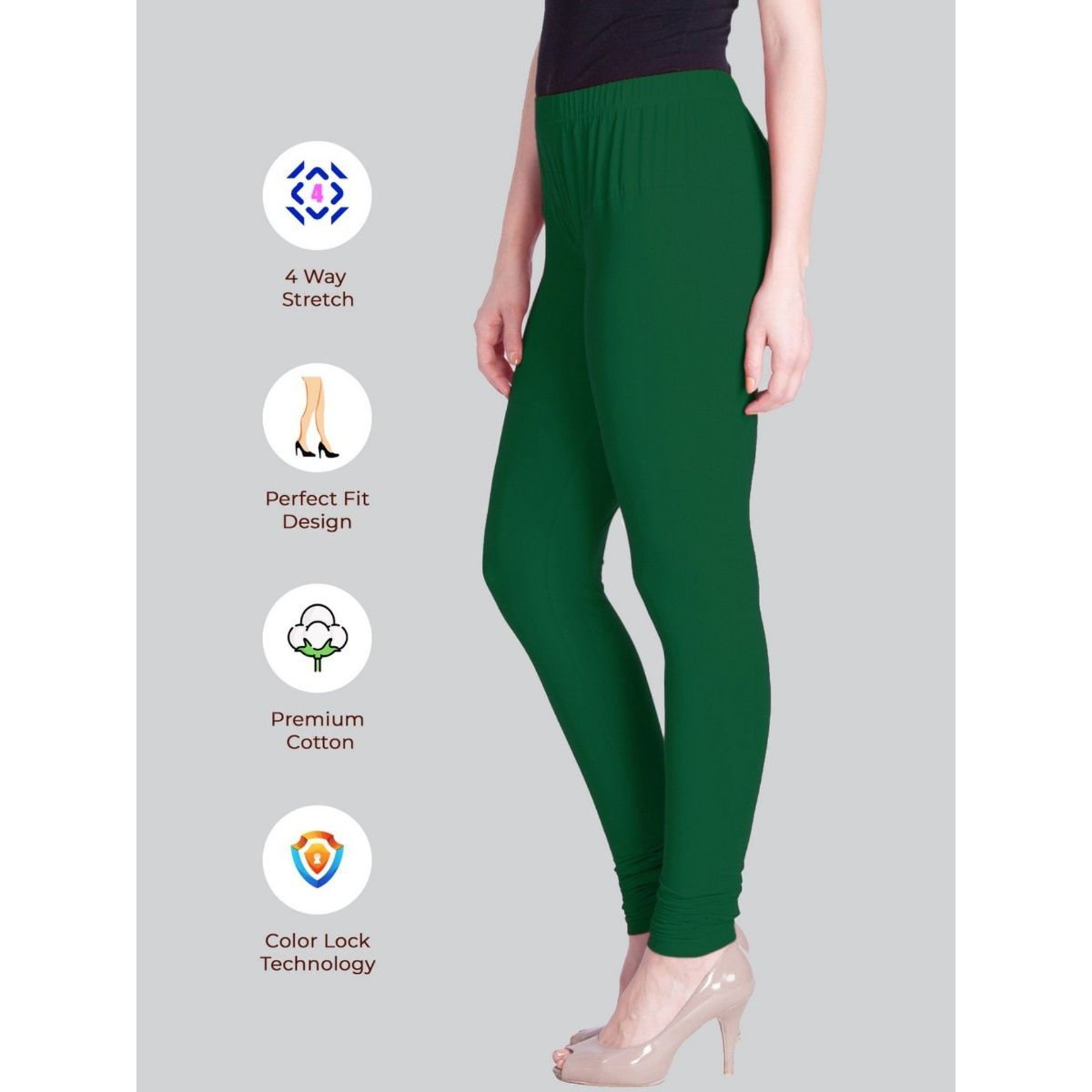 Buy TCG Combo of 4 Leggings Rama Green;Maroon;Green & Orange_GL412 Online  at Low Prices in India - Paytmmall.com