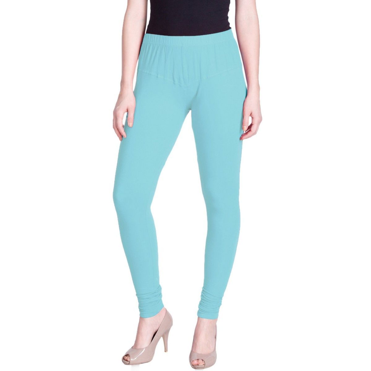 Buy Turquoise Blue Leggings for Women by LGC Online | Ajio.com