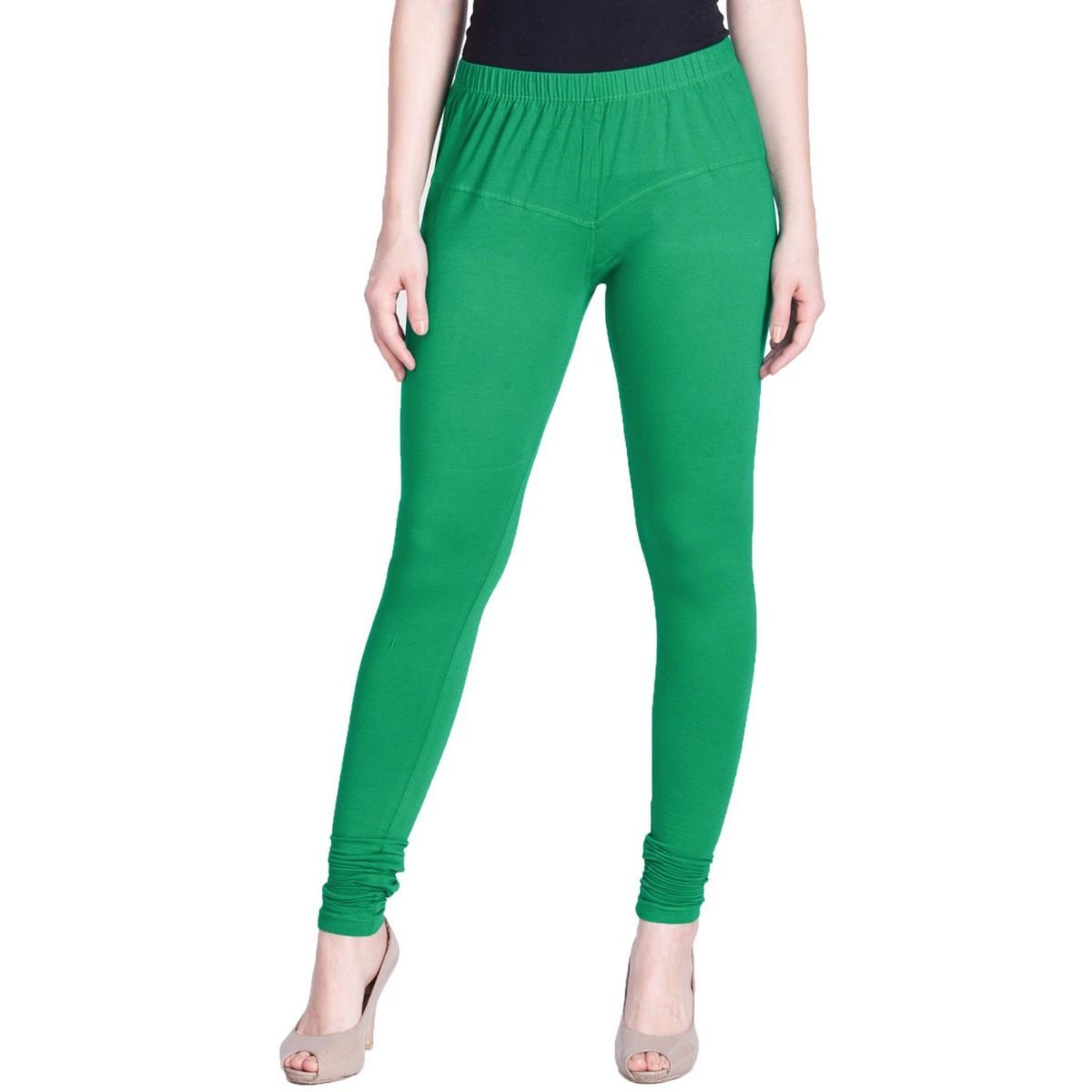 Buy Gracit Black & Green Mid Rise Leggings - Pack Of 3 for Women Online @  Tata CLiQ