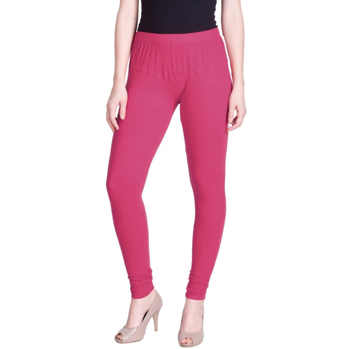 Buy Lyra Pink Forst Churidar Leggings online