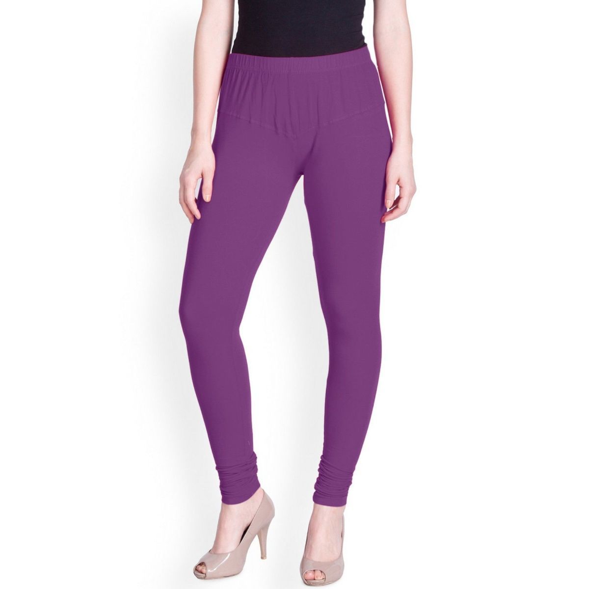 Jockey Purple Color Leggings with Side Pocket-AA01PUGPR-sonthuy.vn