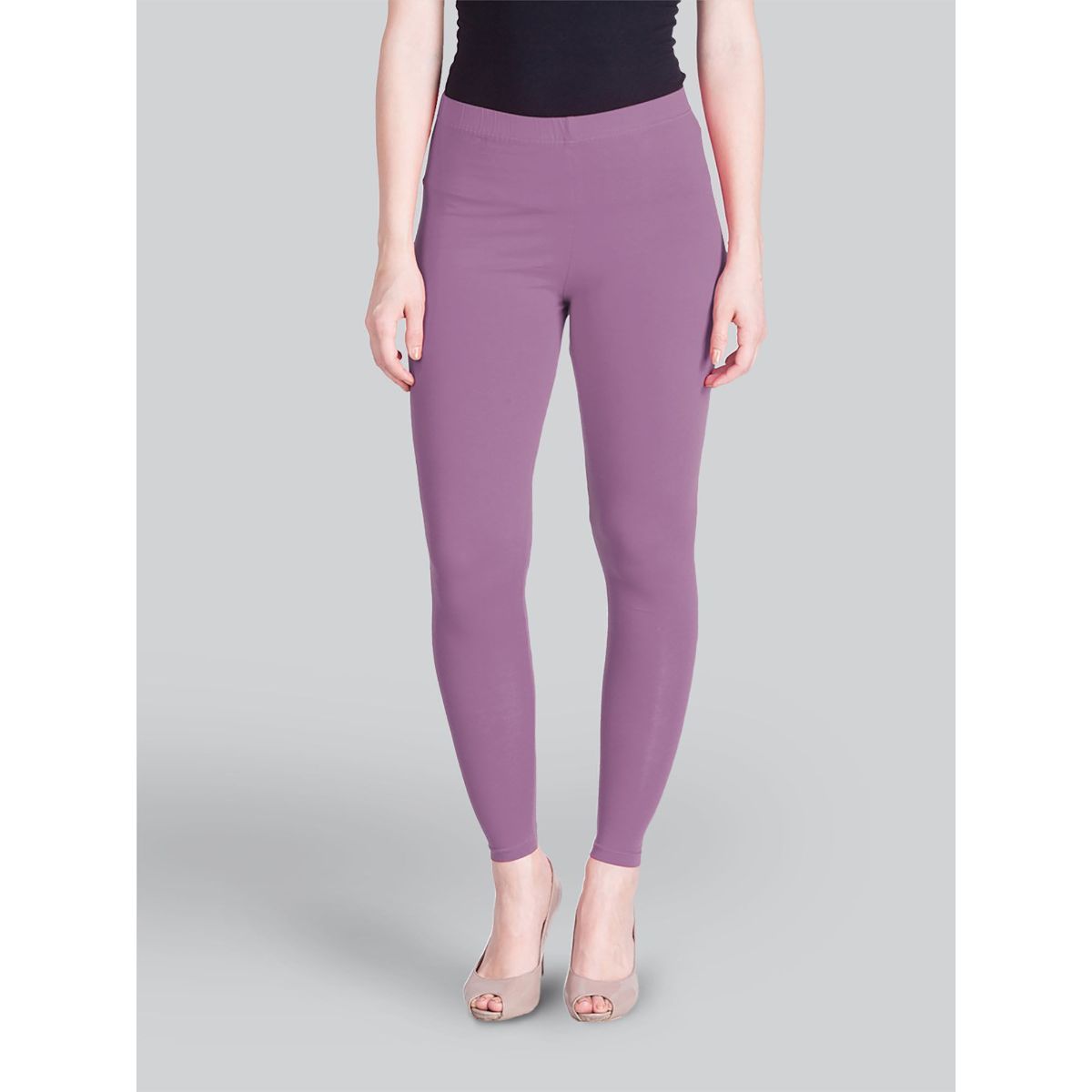 Dollar Women's Missy Pack of 1 Purple Color Slim fit Comfortable Churidar  Leggings – Dollarshoppe