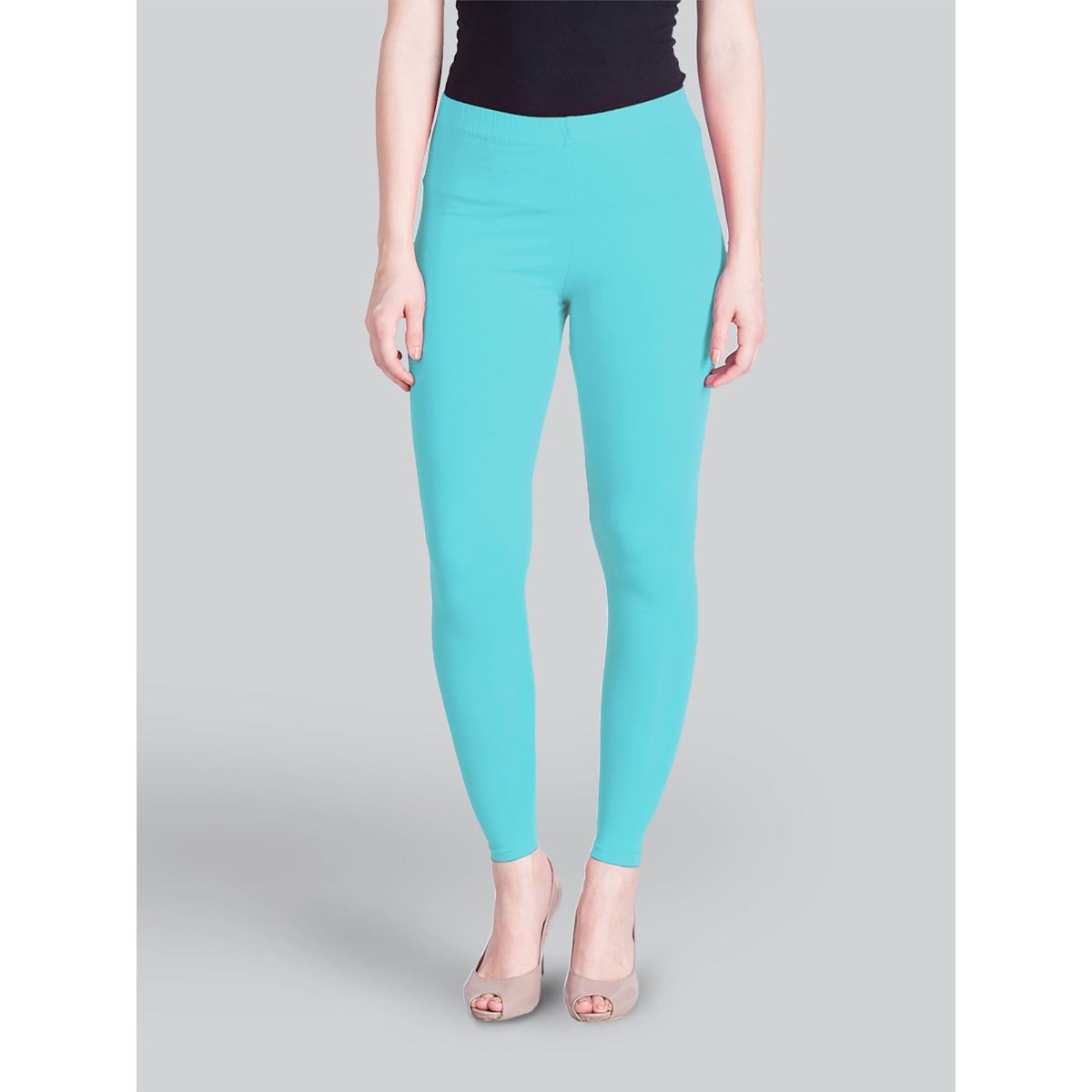 Buy TAG 7 Pink & Turquoise Cotton Leggings - Pack Of 2 for Women Online @  Tata CLiQ