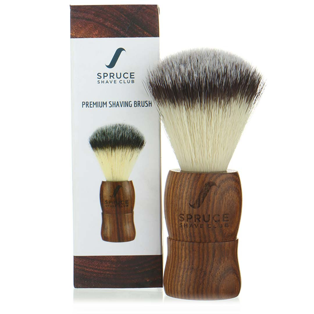Spruce Shave Club Genuine Wood Shaving Brush