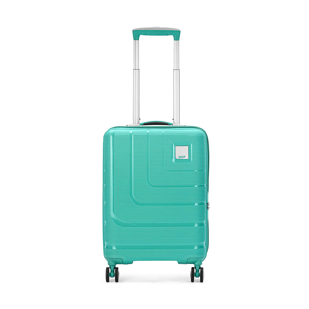 Buy VIP Green Solid Polypropylene Trolley Bag Online