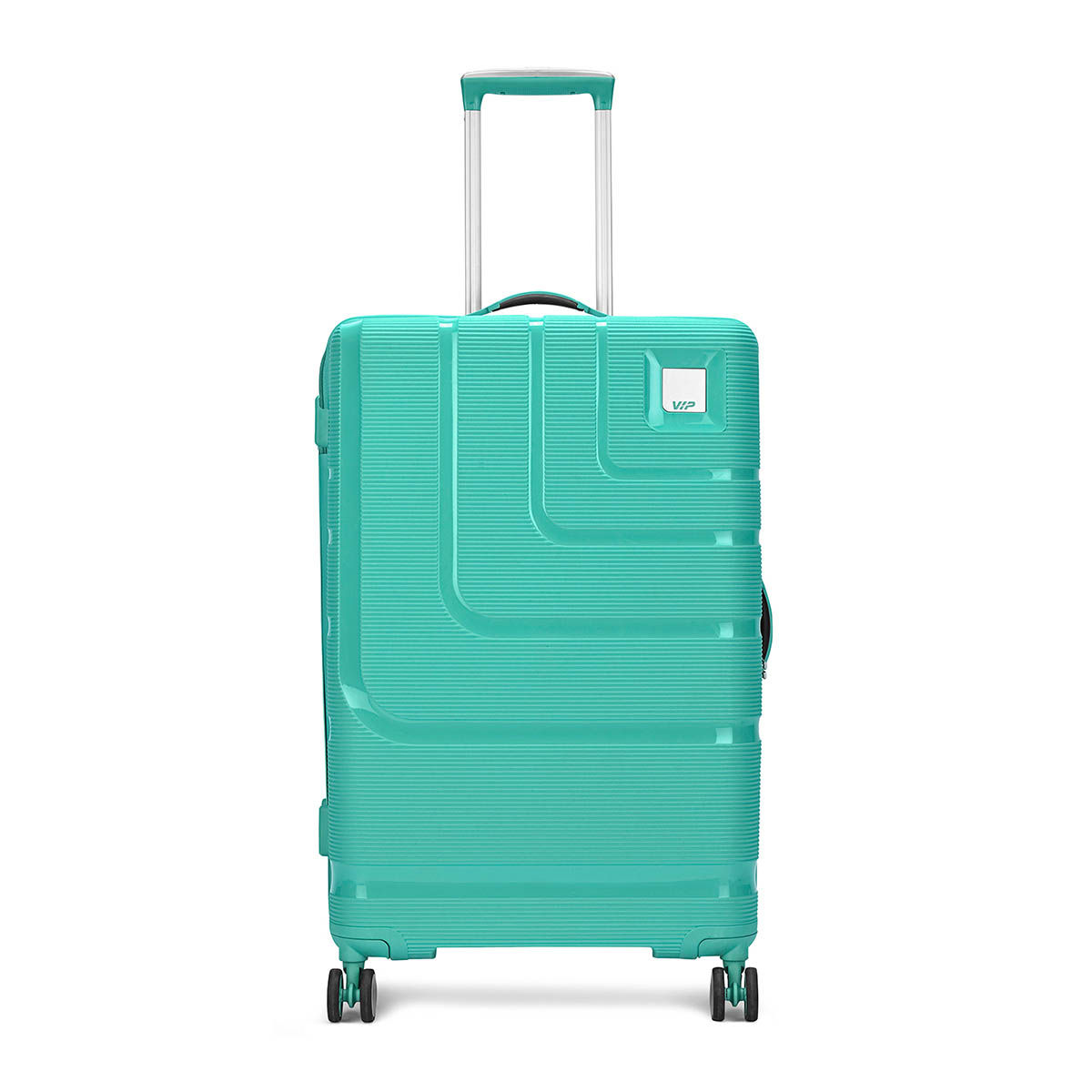 Buy VIP Green Solid Polypropylene Trolley Bag Online