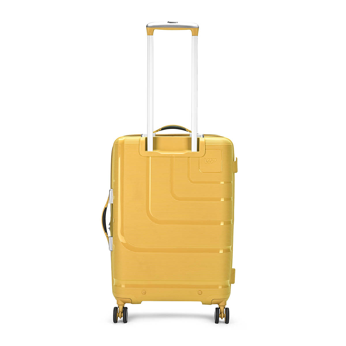 Buy VIP Yellow Solid Polypropylene Trolley Bag Online