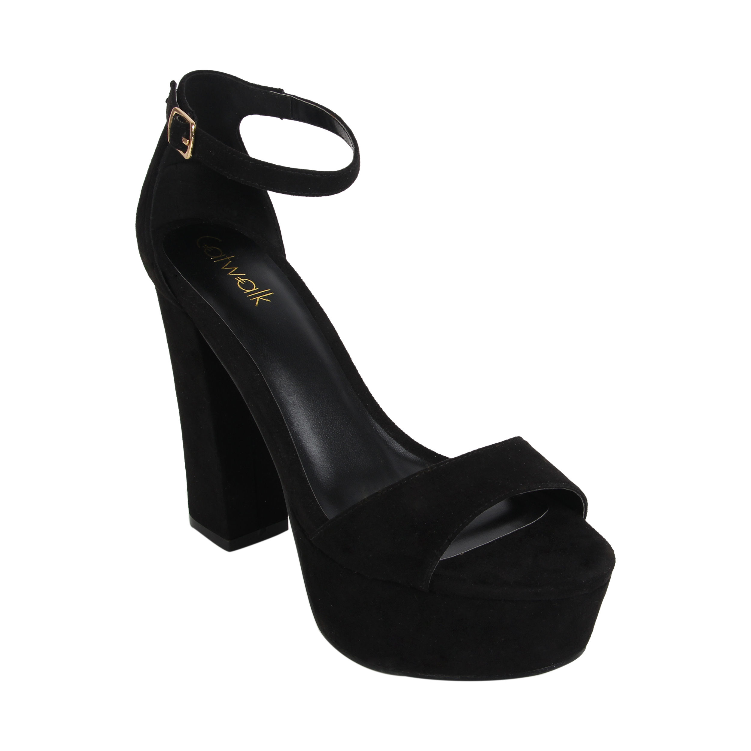 Women's Chanel Platform Sandals Black, 014400018578