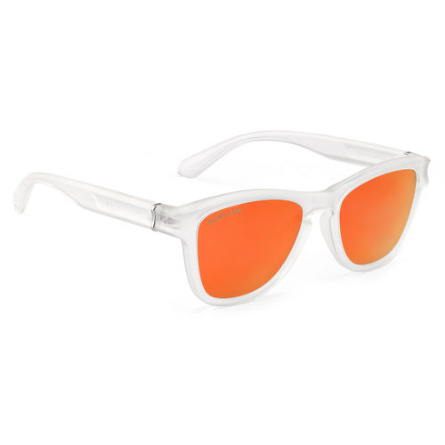 Buy ROYAL SON Orange Uv Protection Sports Sunglasses for Unisex Online