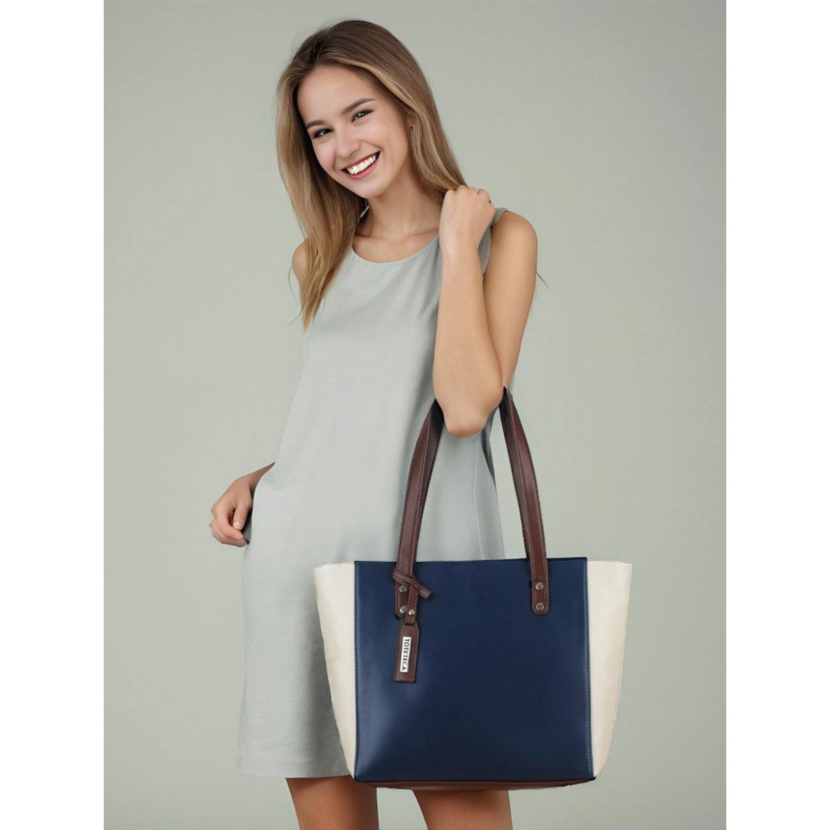 Toteteca Blue Lux Shoulder Bag