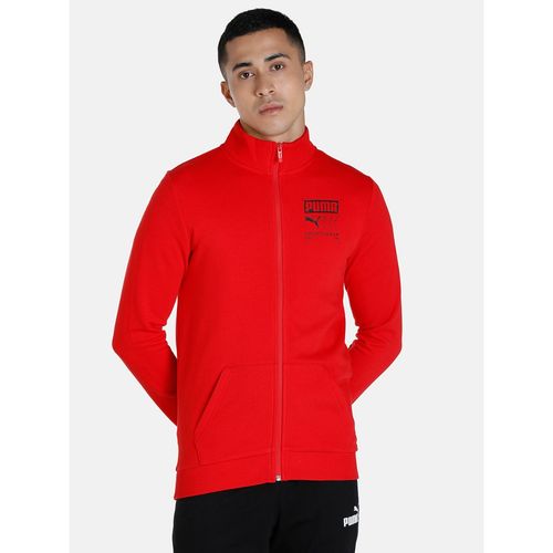 Buy Puma Ps Graphic Mens Red Jacket Online