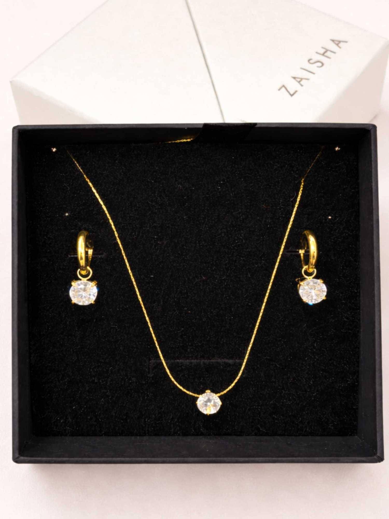 ZAISHA White Jade Vintage Set