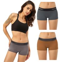 Buy FREECULTR Womens Boxer Briefs Micromodal Silver Fox Waistband Airsoft  Antichaffing - Teal Online