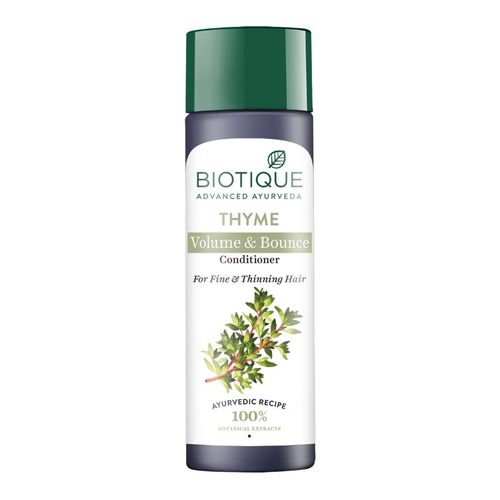 Biotique Bio Thyme Volume Conditioner For Fine & Thinning Hair: Buy  Biotique Bio Thyme Volume Conditioner For Fine & Thinning Hair Online at  Best Price in India | Nykaa