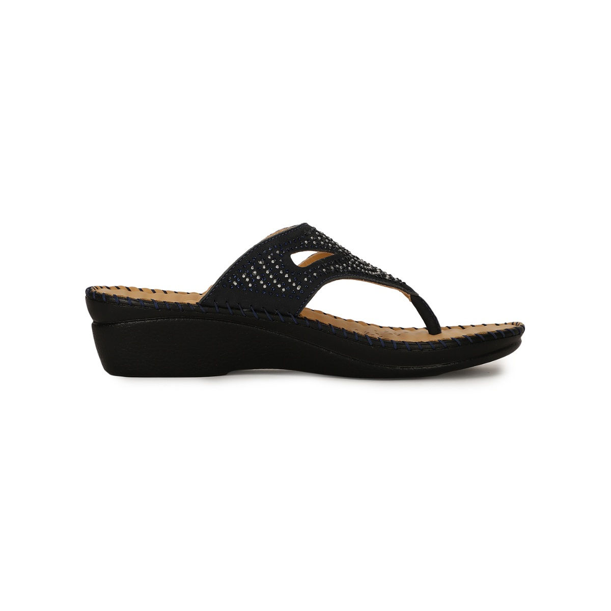 Buy Scholl Embellished Black Sandals Online