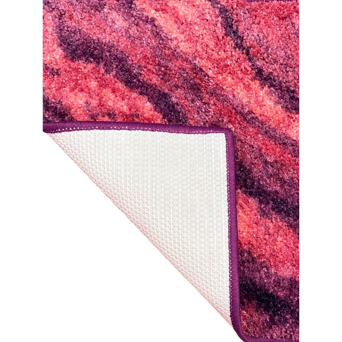 Buy BIANCA Super Soft Designer Anti Slip Bath Mat Large Abstract Pink