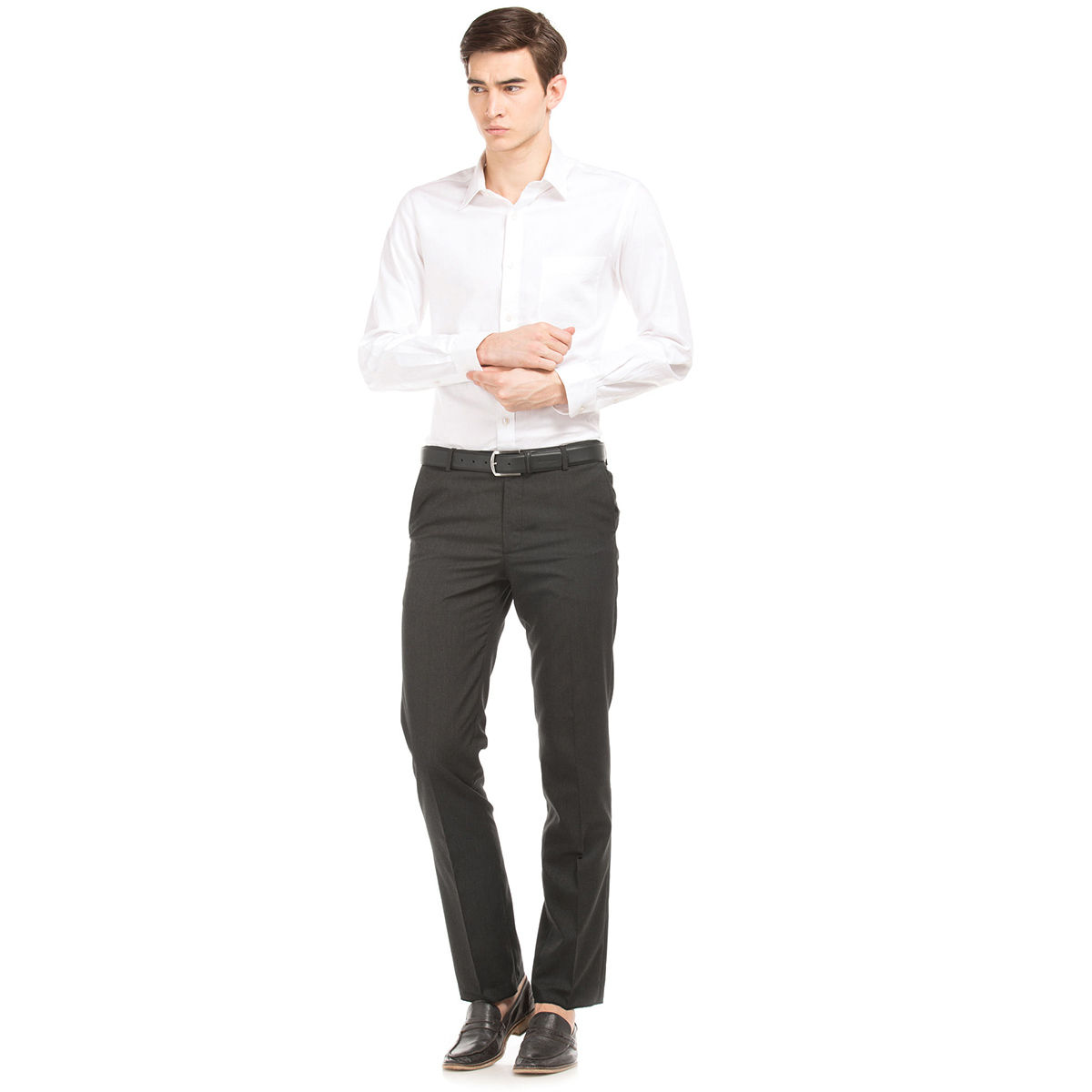 Buy Black Trousers  Pants for Men by ARROW Online  Ajiocom