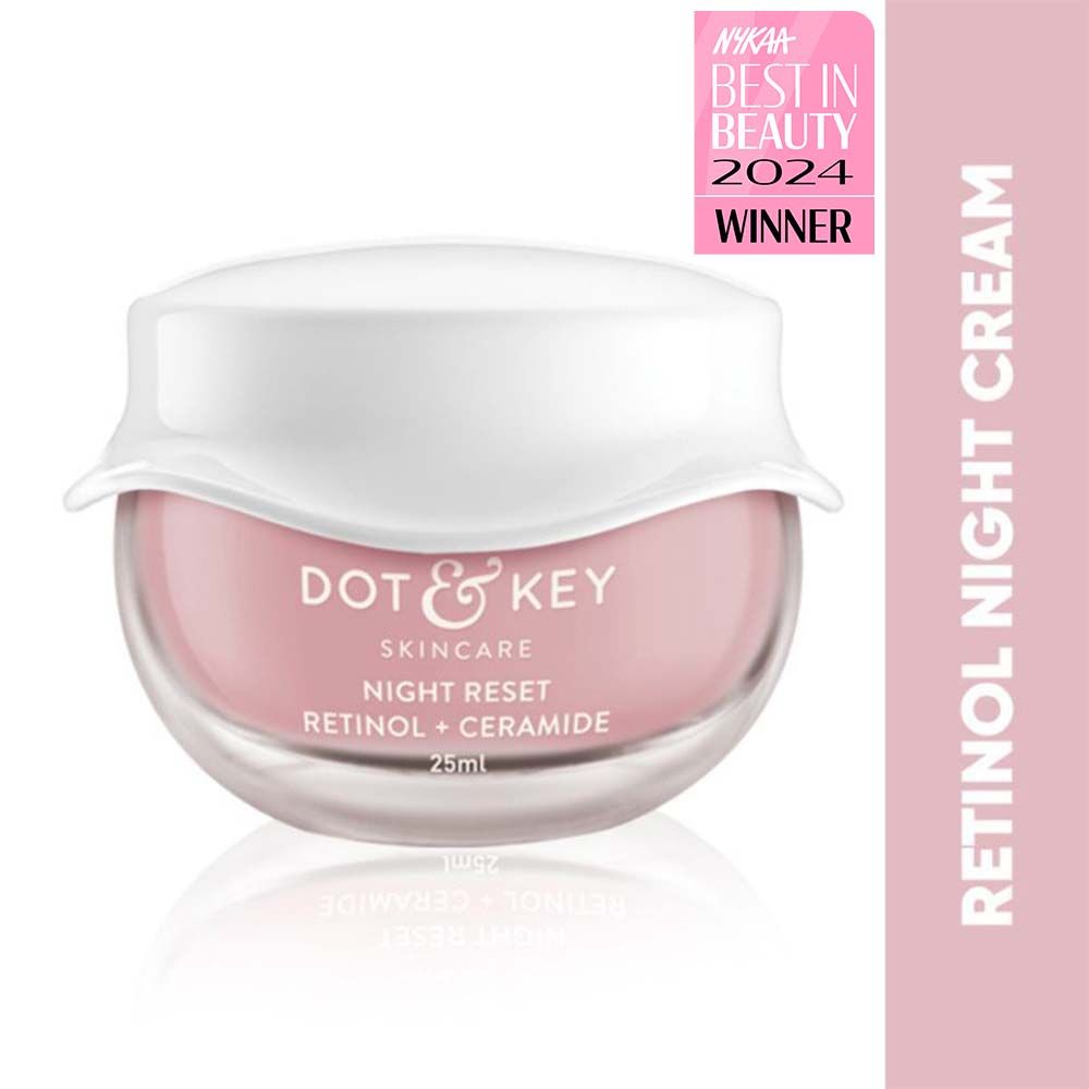 Dot & Key Retinol + Ceramide Sleep Treatment Anti-Ageing NightRepairCreamForFineLines&Wrinkles