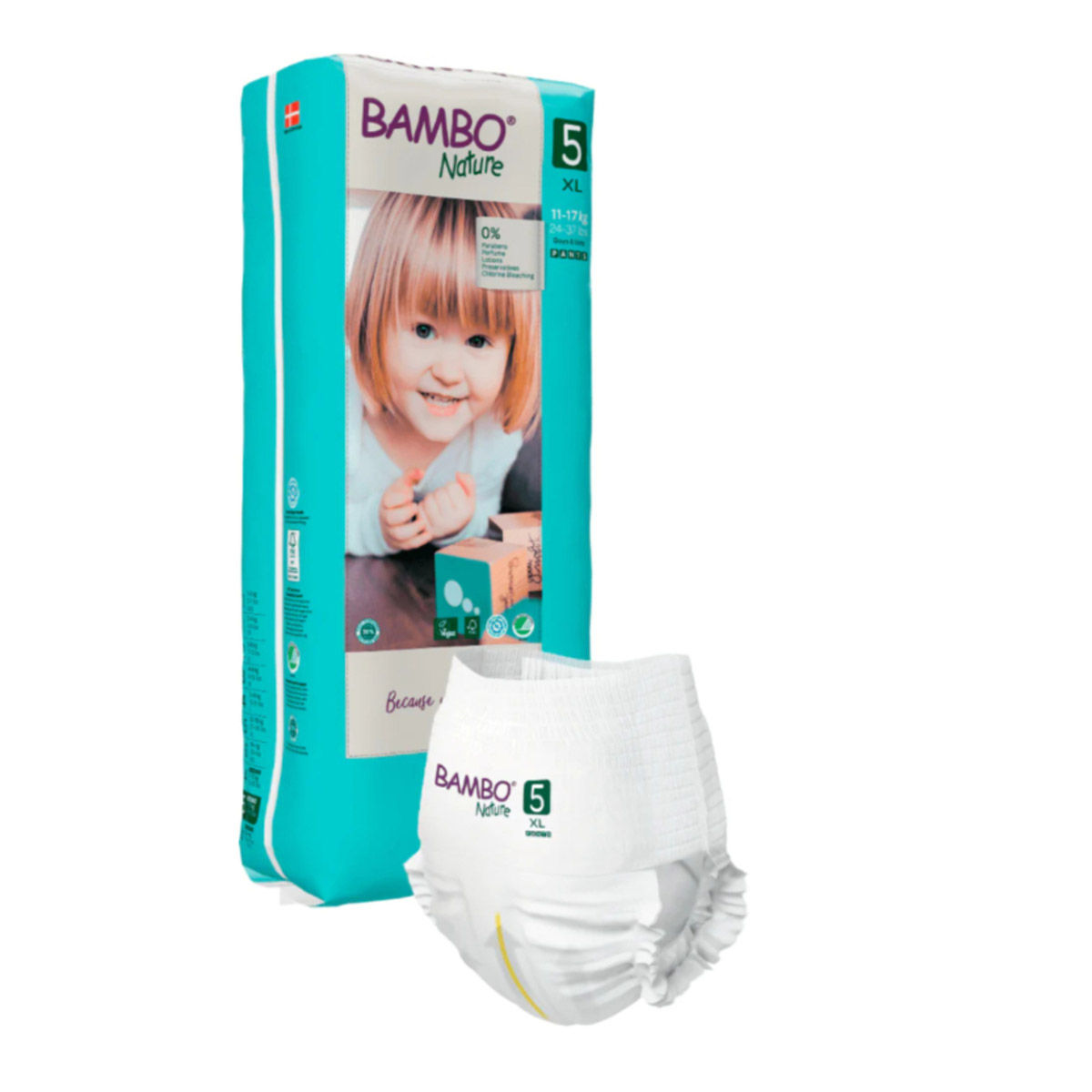 Bambo Nature Pant Style 38 Pieces of Diapers with Wetness Indicator Buy Bambo Nature Pant Style