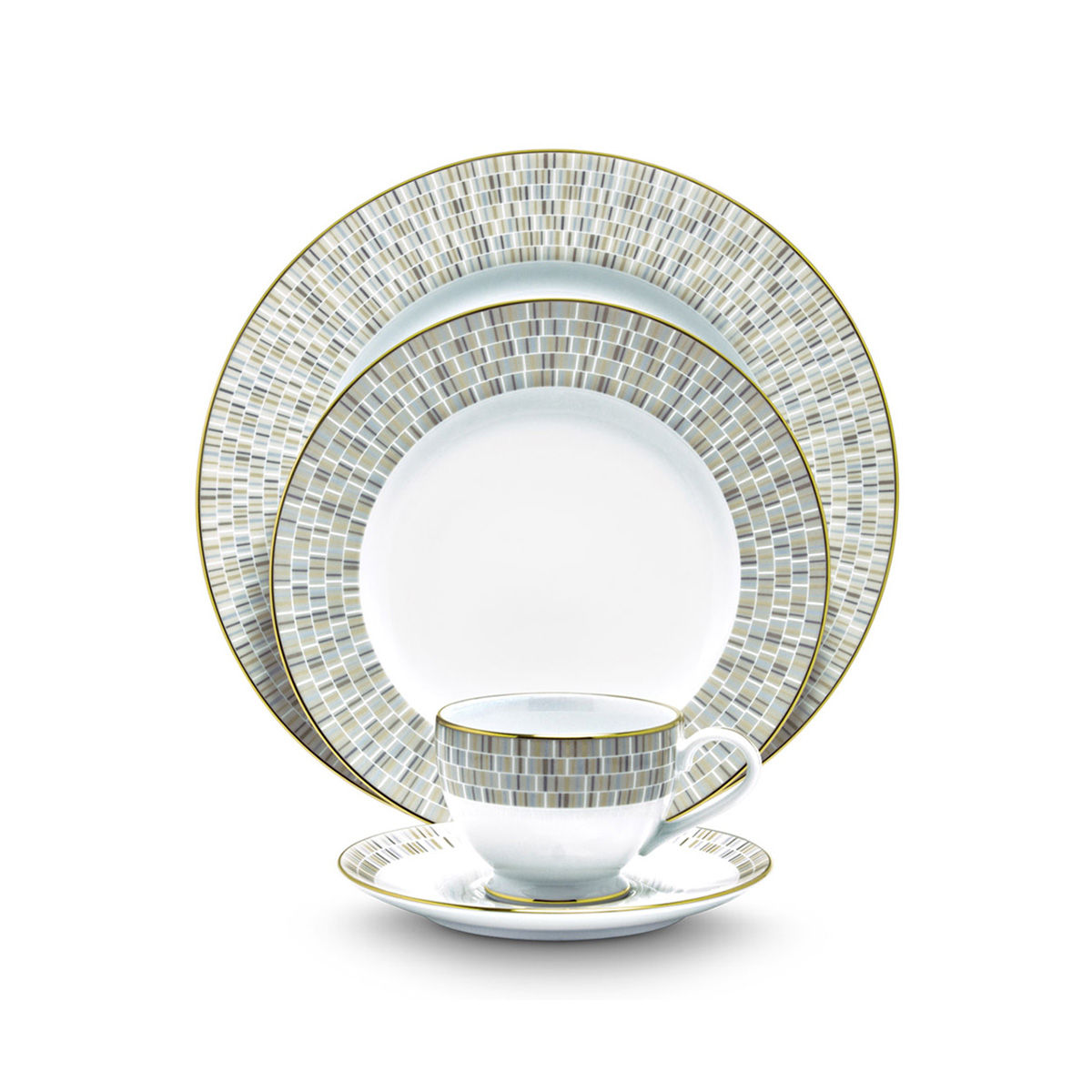 Noritake Japan Hearth Collection Ville De Lumiere Katori (Set of 6