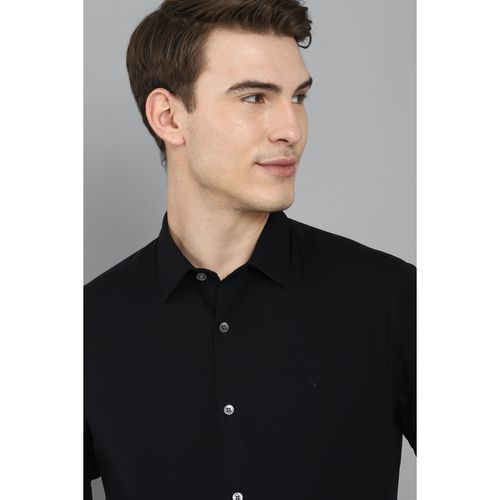 Buy Allen Solly Men Slim fit Formal Shirt - Black Online at Low