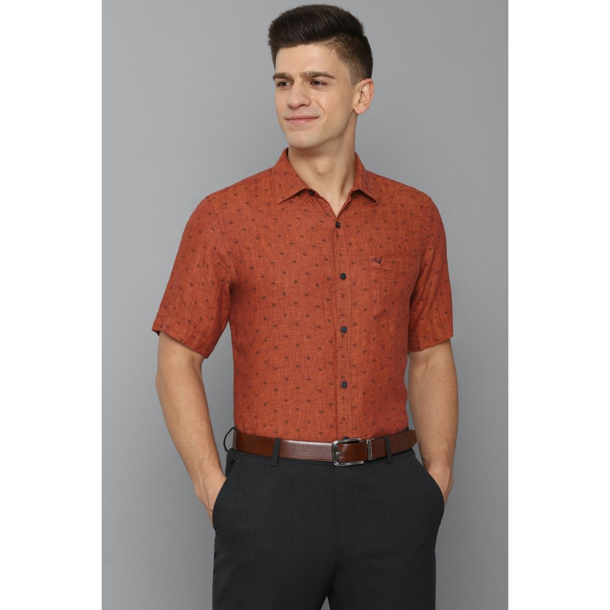 Allen solly half on sale shirts