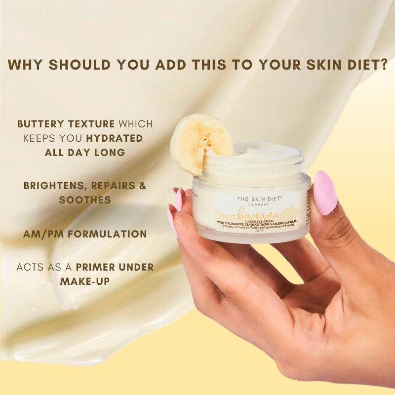 Buy THE SKIN DIET COMPANY Banana Brightening UnderEye Cream Dark