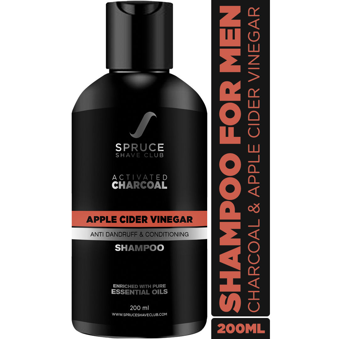 Spruce Shave Club Charcoal Shampoo With Apple Cider Vinegar & Biotin