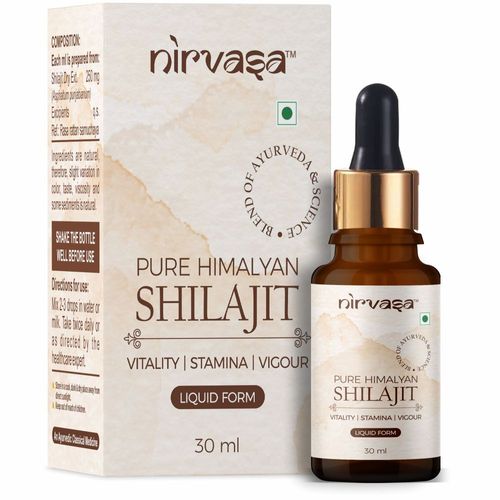 Nirvasa Shilajit Liquid - Natural & Pure Shilajeet: Buy Nirvasa Shilajit  Liquid - Natural & Pure Shilajeet Online at Best Price in India | Nykaa