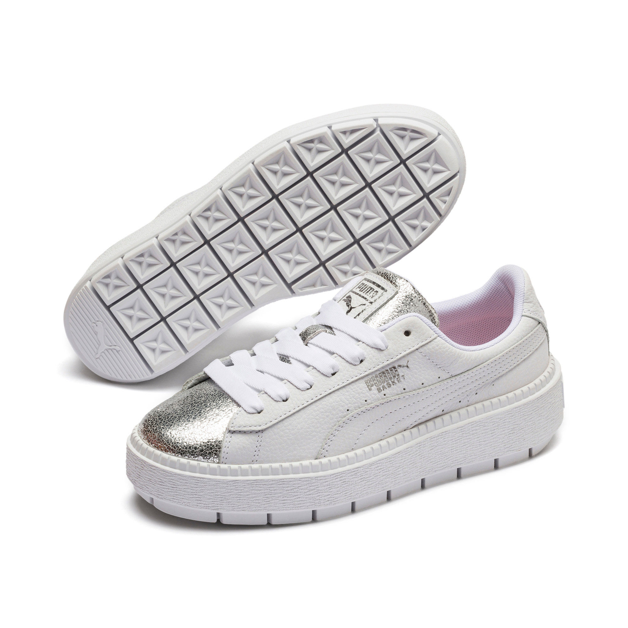 puma platform grey