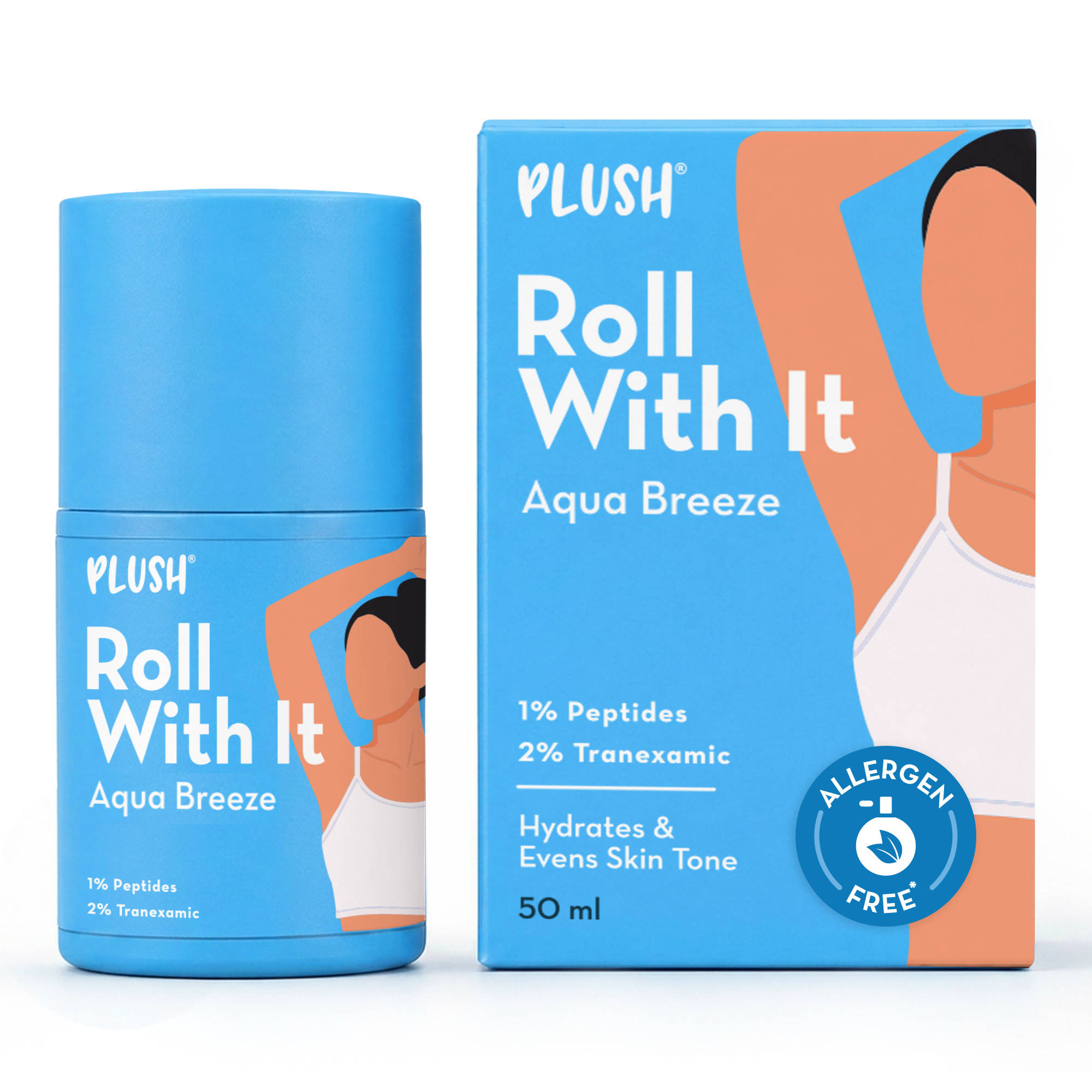 Plush Aqua Breeze Deodorant Roll-On