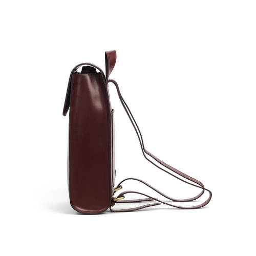 Buy Mai Soli Women Brown Genuine Leather Valencia Backpack  display picture 1