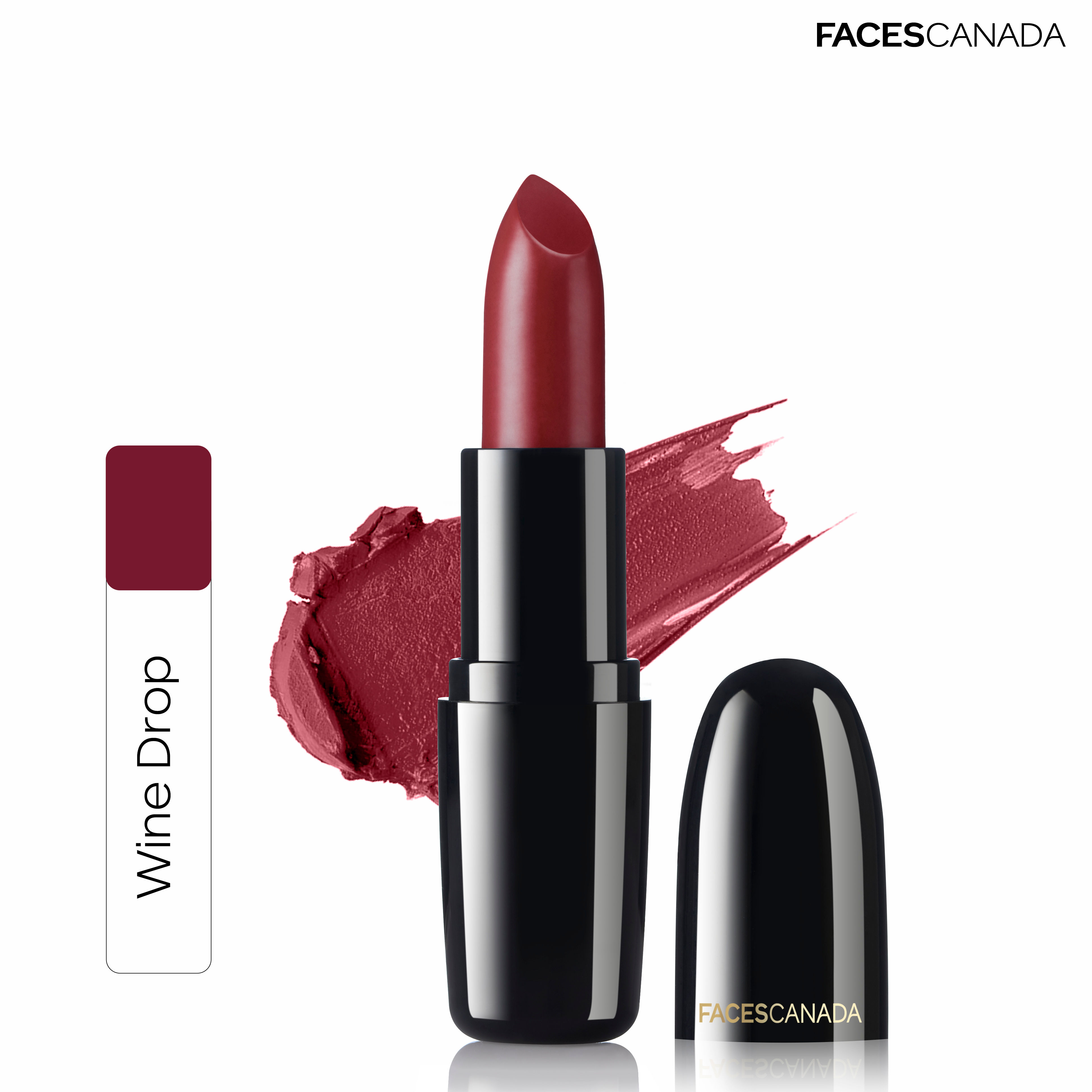 faces wine lipstick