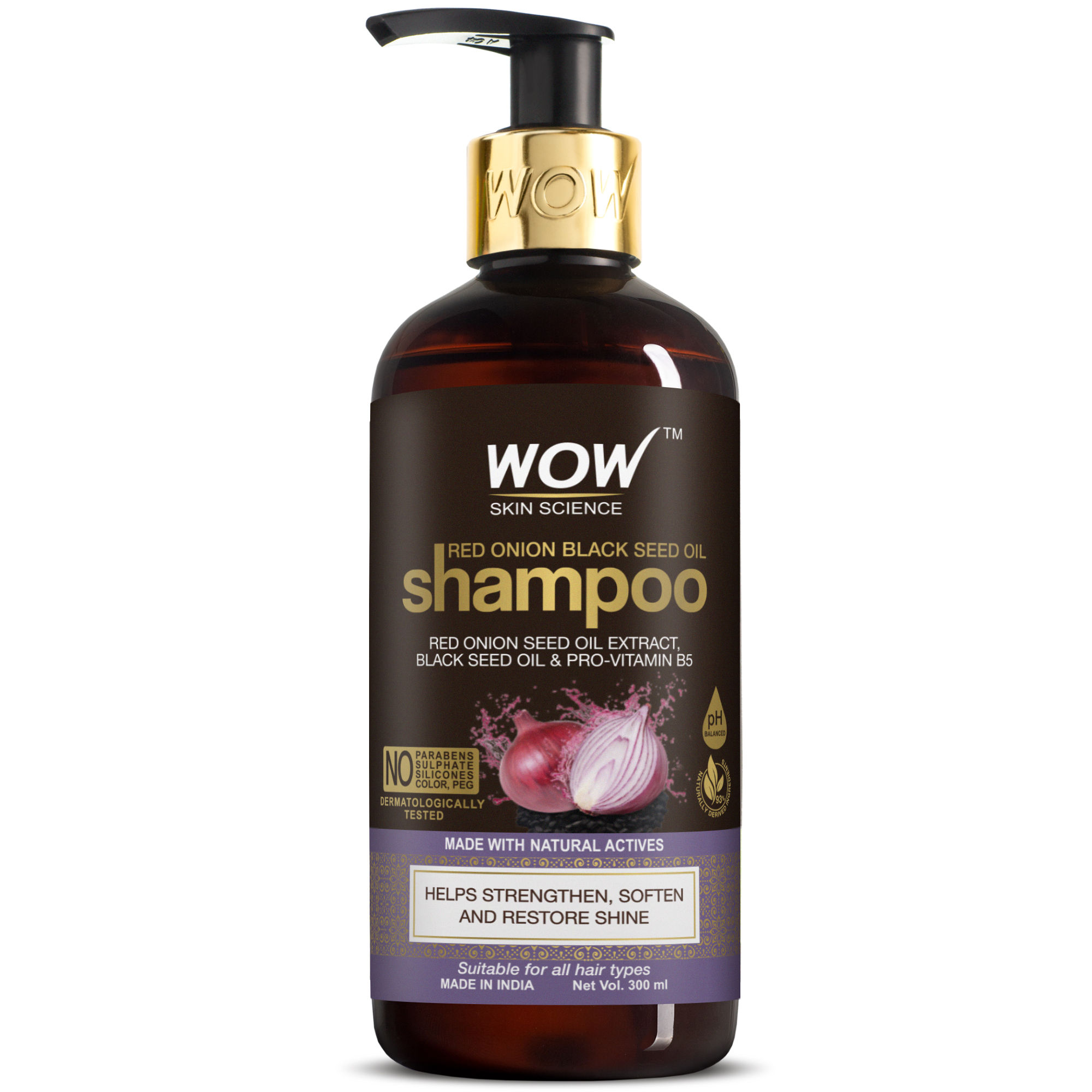 WOW Skin Science Onion Black Seed Oil Hair Care India  Ubuy