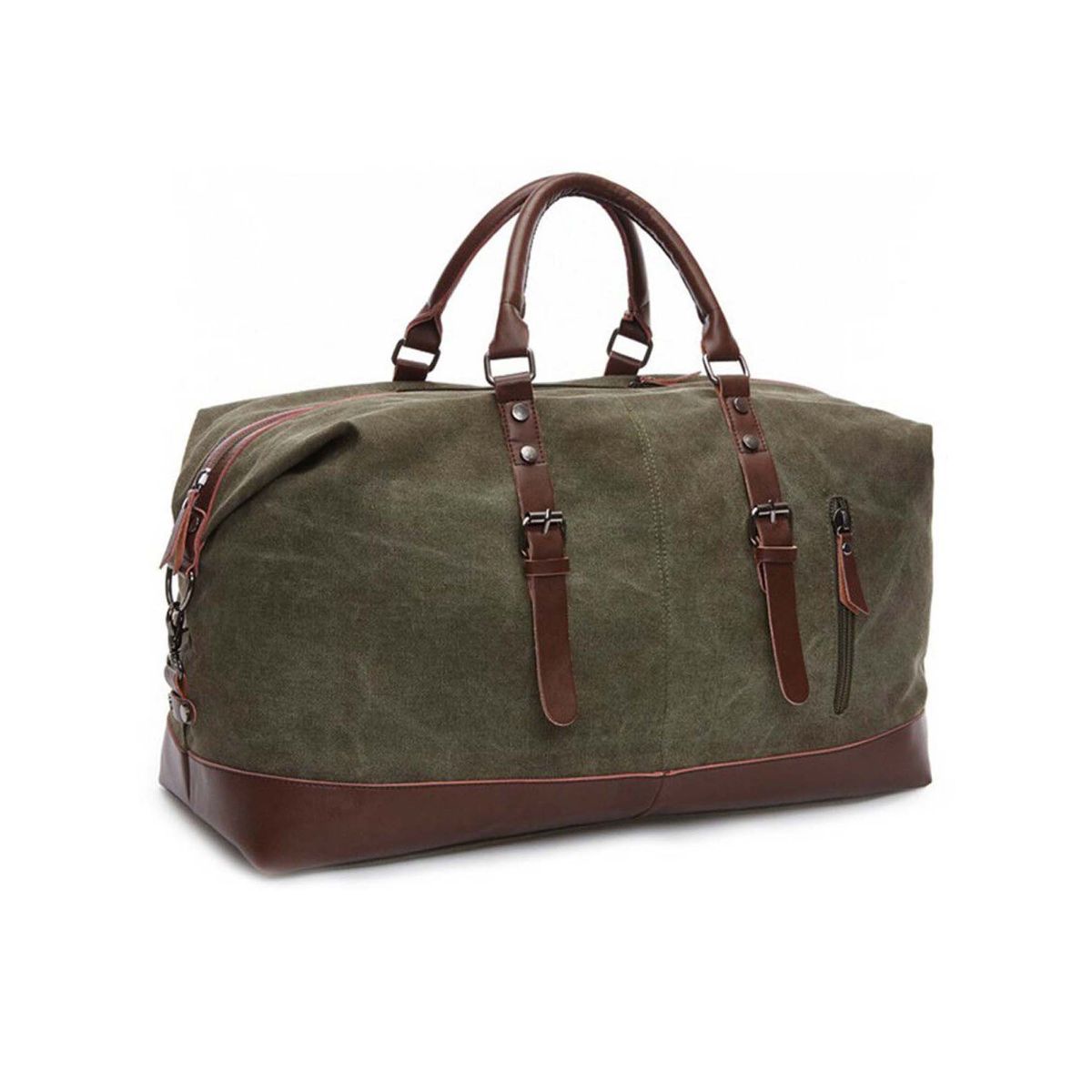 Jaald 20 Buffalo Leather Duffle Bag Travel Carry-on Luggage
