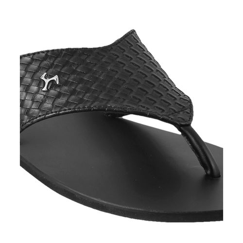 Mochi Footwear Black Chappal Men Buy Mochi Men Black Casual