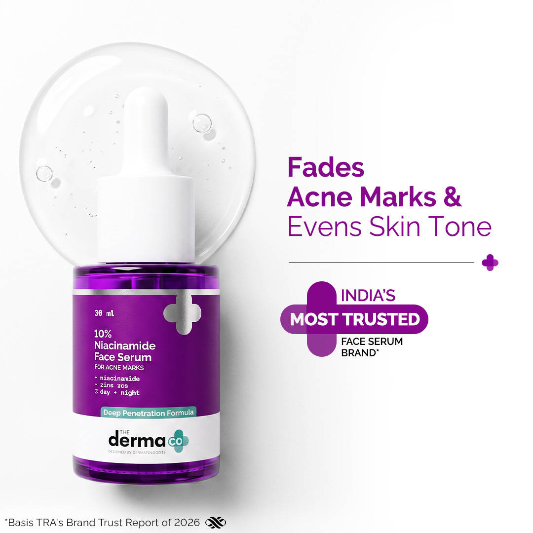 The Derma Co10% Niacinamide Face Serum with 2% Zinc PCA - 30ml
