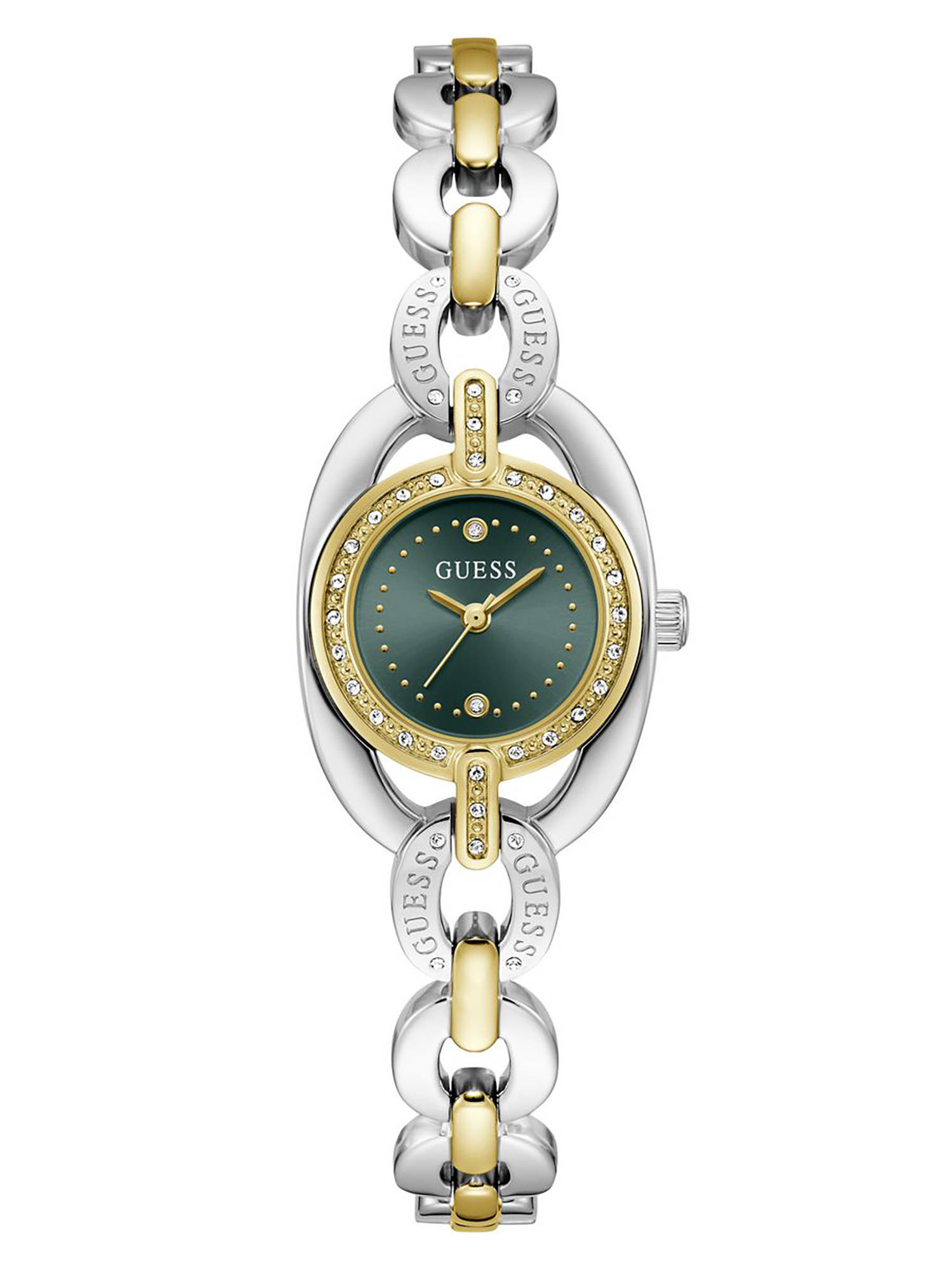 Guess Women Multi-Colour Stainless Steel Round Dial Watch (Gw1082L7) (M)