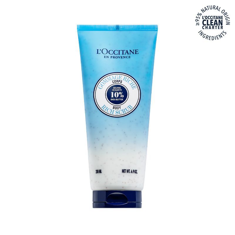 L'Occitane Shea Butter Ultra Rich Body Scrub For Dry To Very Dry Skin