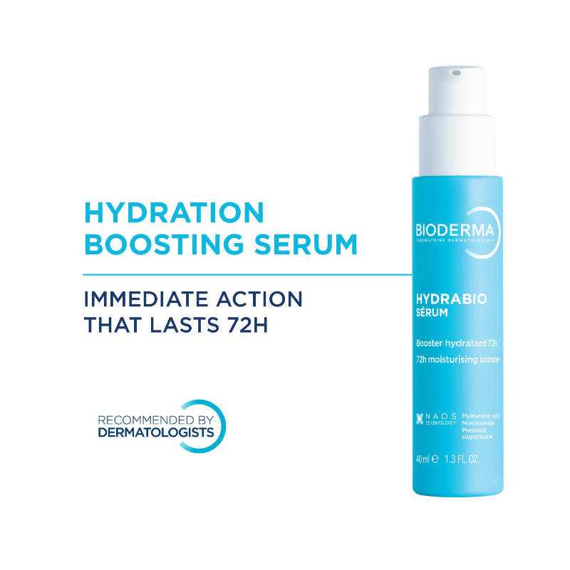 Bioderma Hydrabio Sérum 72H Hydration Booster Hyaluronic Acid + Niacinamide Face Serum