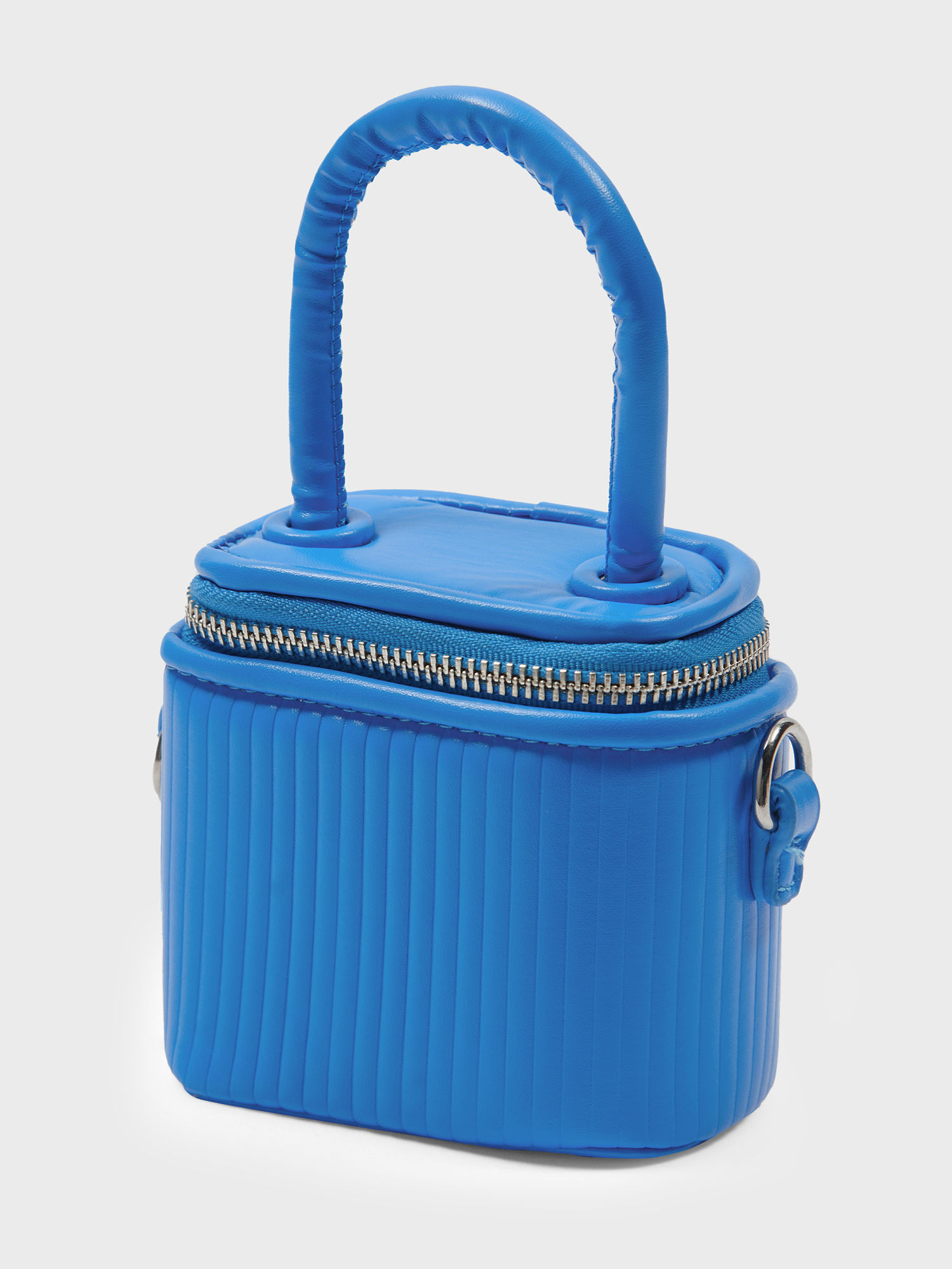 MIXT by Nykaa Fashion Electric Blue Vanity Case Small Sling Bag Buy