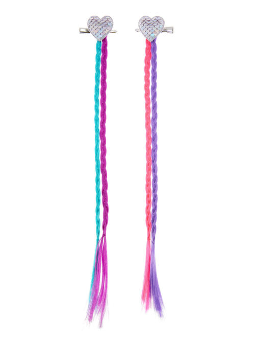 Accessorize London 2 X Sequin Heart Fake Hair Salon Clip - Multi-Color: Buy  Accessorize London 2 X Sequin Heart Fake Hair Salon Clip - Multi-Color  Online at Best Price in India | Nykaa