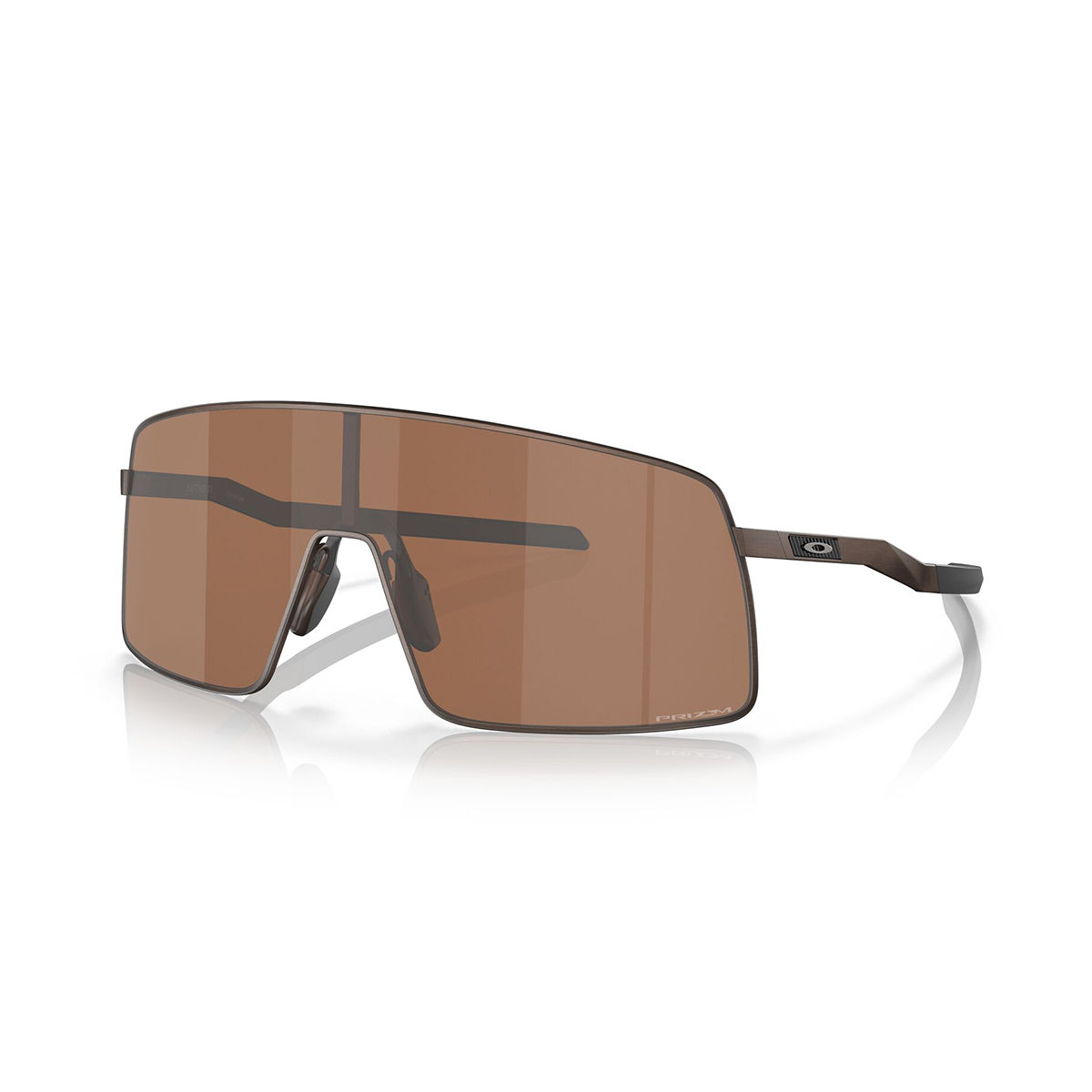 Buy Oakley Men UV Protected Brown Lens Rectangle Sunglasses