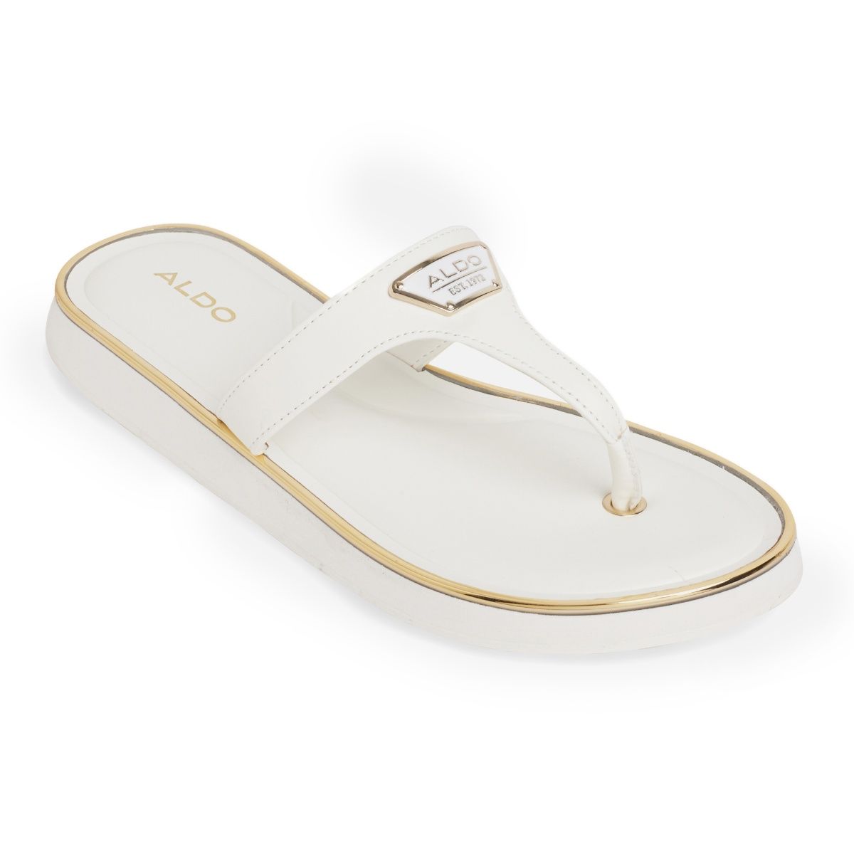 Aldo on sale white flats