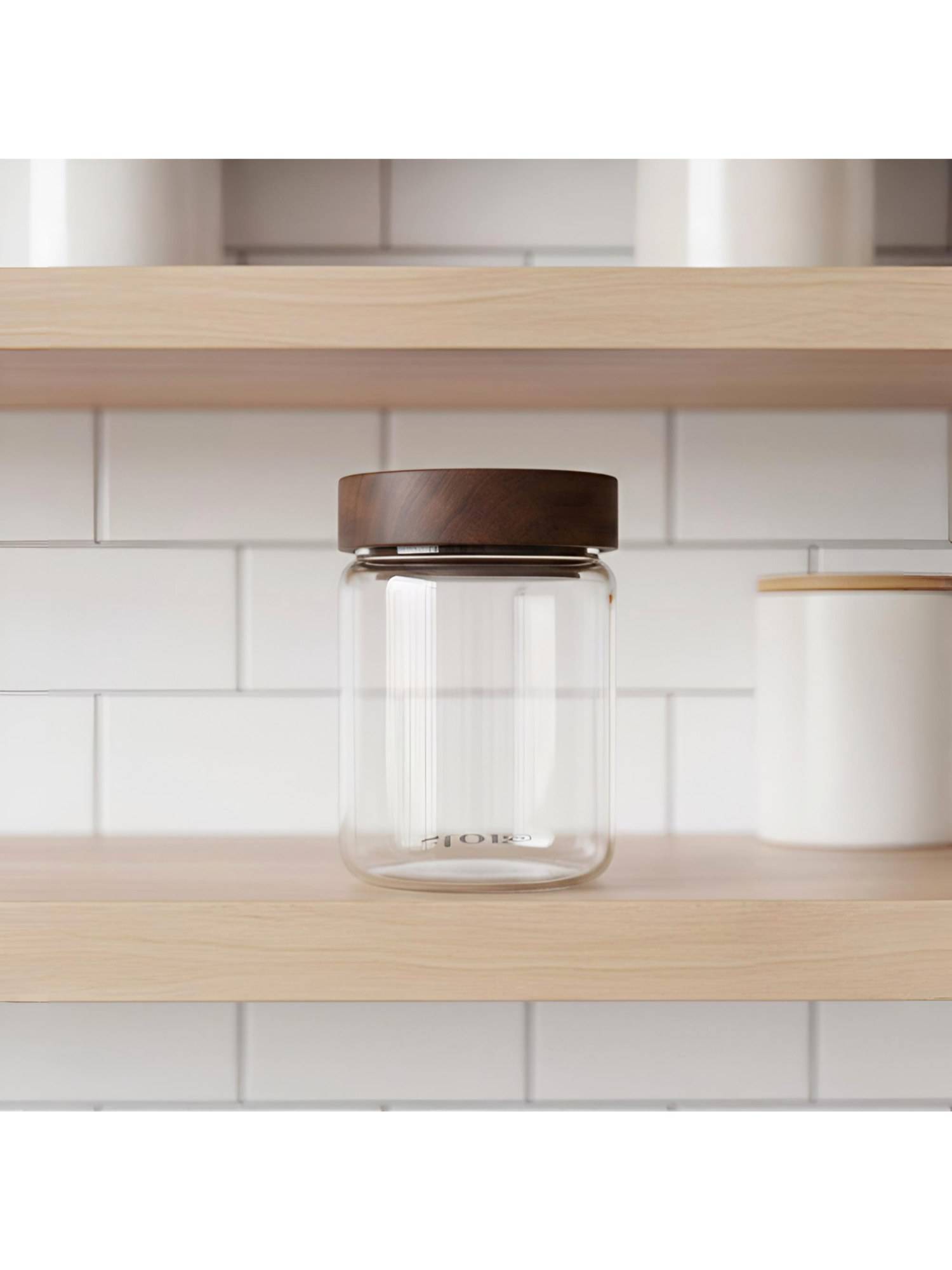 STOR Borosilicate Glass Storage Jar 900Ml