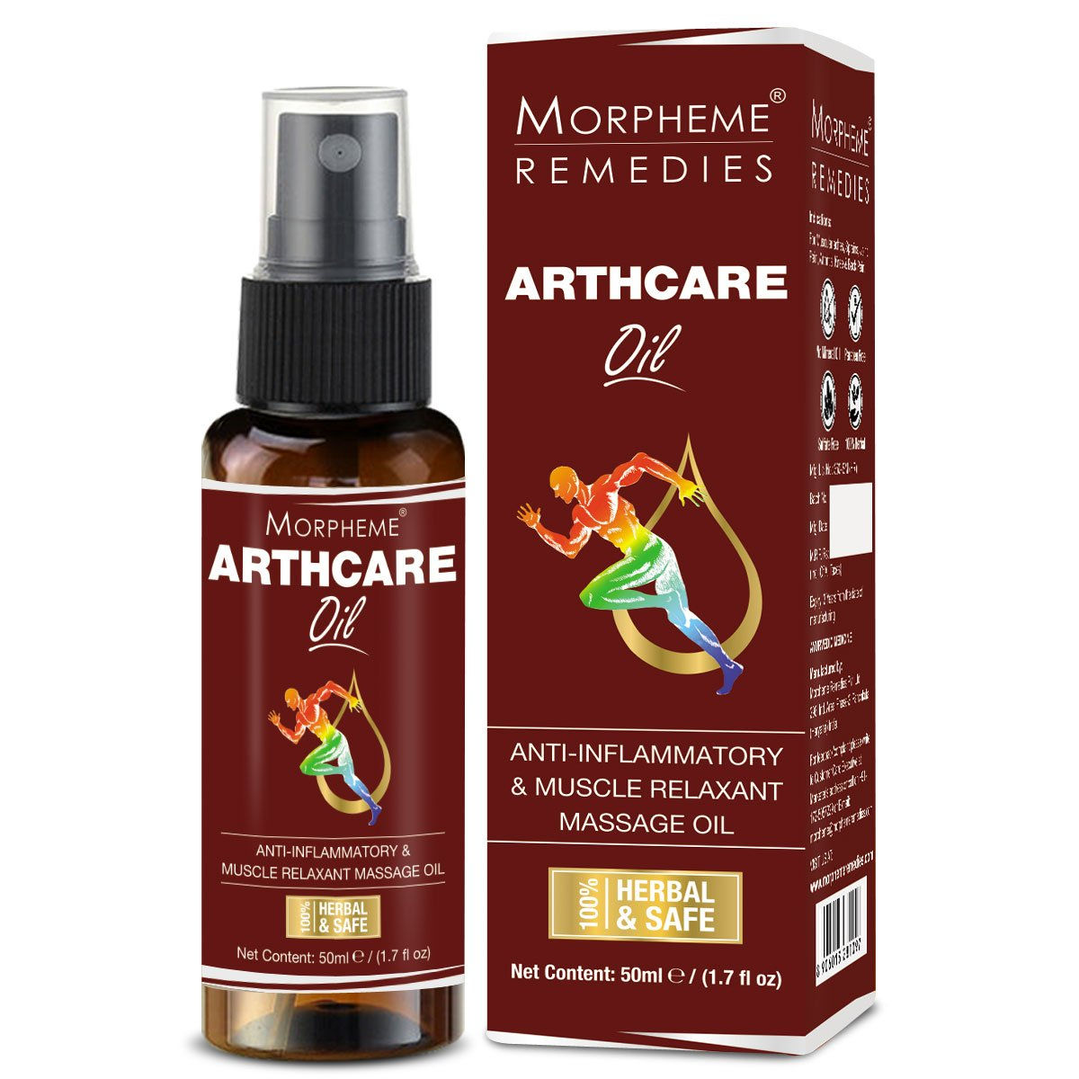 Morpheme Arthcare Oil With Spray