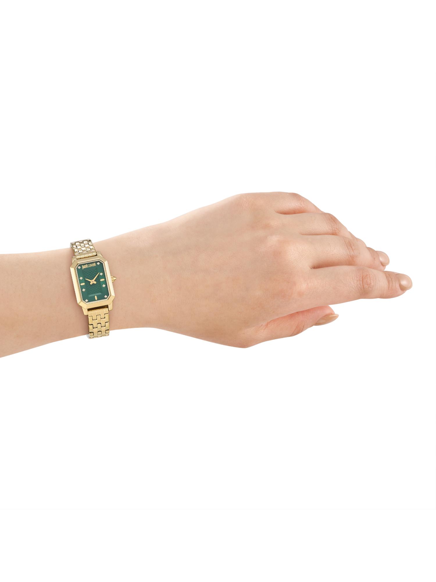 Buy Just Cavalli Women Zefiro Green Dial Analog Watch